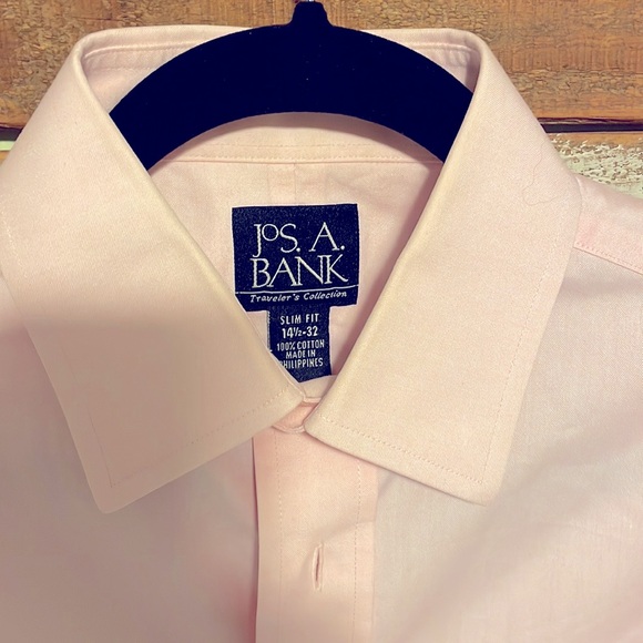 Jos. A. Bank Travelers Collection Slim Fit Dress Shirt - Picture 3 of 6